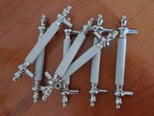 6 Möbelgriffe Schranktürgriffe Metall und Holz lackiert 12 verfügbar