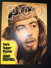 Pop Heft Nr. 10  vom 6. Jahrgang John Mayall Elvis Presley James Taylor