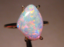 Freeform opal ring massiv - ring,, 14