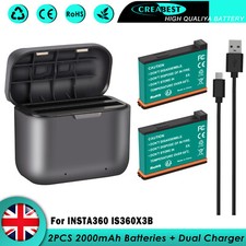2X Akku IS360X3B Batterien