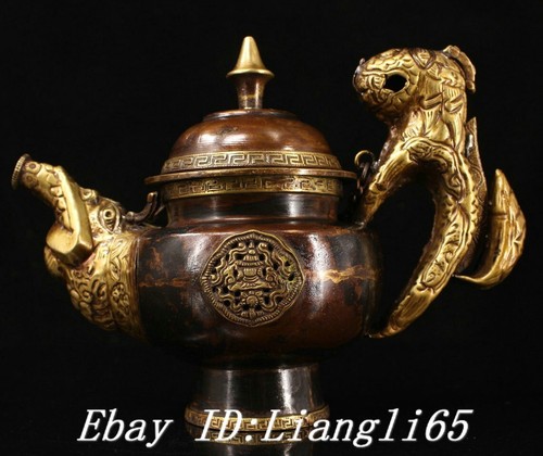 Tibet bronze vergoldeter - 8",