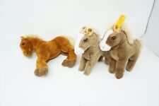 Steiff 3 Pferde im Set, Fohlen, Cosy Ferdy 097522, 18 cm, 20 cm