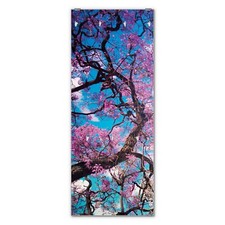 banjado Wandgarderobe Echtglas 50x125cm Garderobe 7 Haken Baumkrone 2