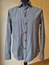 Scotch soda hemd grau mit - l,