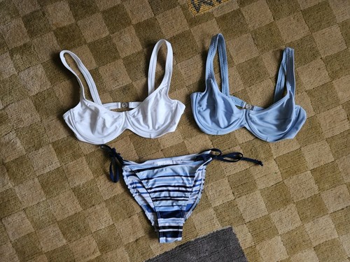 Blue chips bikini set hose - -,