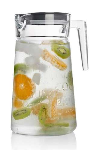 Glaskrug liter mit - glaskrug, 2