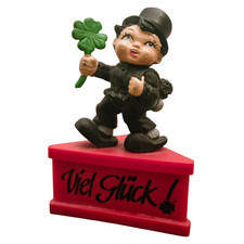 Schleich Schornsteinfeger „Viel Glück!“ Figur alt selten Dreiecksockel 🍀