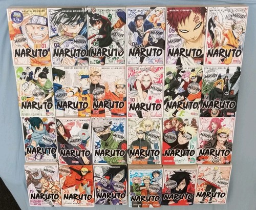 Komplettset naruto massiv - naruto,