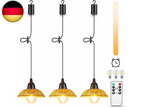 3er hängelampe mit - hängelampe,