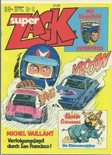 Zack  Nr. 9 von 1976   ( 1 - ) mit Bügelbild Enterprise, dünnes Papier;