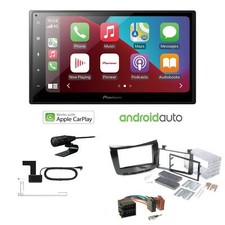 Pioneer Autoradio Apple CarPlay Bluetooth für Lancia Delta III Klavierlack