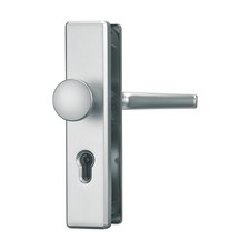 ABUS Schutzbeschlag KLS114 72mm Schutz-Wechselgarnitur Klinke Knopf Türbeschlag