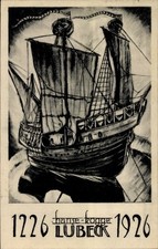 Künstler Ak Hansestadt