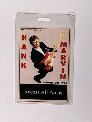 Hank marvin laminate pass - hank,