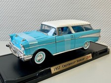 Modellauto 1957 Chevrolet Nomad Yat Ming 92088 1:18 Himmelblau Road Signature US