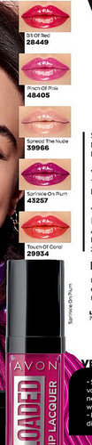 Avon loaded lip laquer