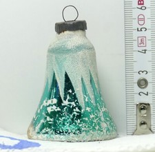 alter seltener Christbaumschmuck Glocke Lauscha