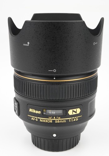 Nikon nikkor 58mm 1 - af-s,