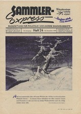 SAMMLER EXPRESS   HEFT  24-1956  --  DDR FACHZEITUNG FÜR PHILATELIE - S. 381-396