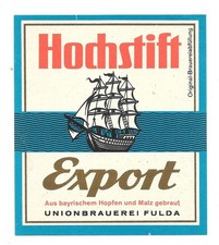 Bieretikett Union-Brauerei
