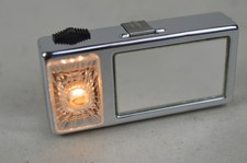 SELTENER ALTER DAMEN HANDTASCHENSPIEGEL MIT TASCHENLAMPE - TOP DESIGN