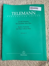 Telemann - Twelve Fantasies