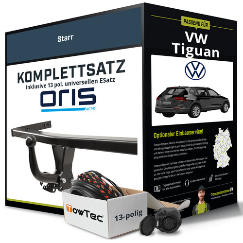 Anhängerkupplung oris starr - oris,