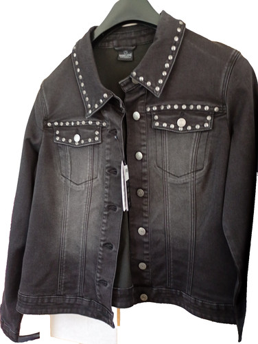Kurze jeansjacke damen mit - kurze,