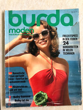 BURDA MODEN 70-er, 7 Juli 1974 , incl. Anleitung & Schnittbögen