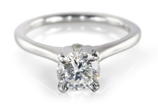 Verlobung Ring 1 Brillant 0,56