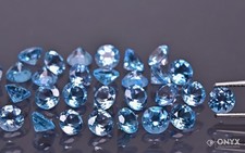 Schweizer Blau facettierter