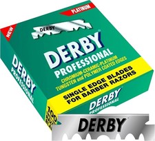 100 DERBY PROFESSIONAL Rasierklingen auswechselbar für Rasiermesser razor blade