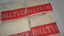 altes Mangel/Rolltuch Leinen