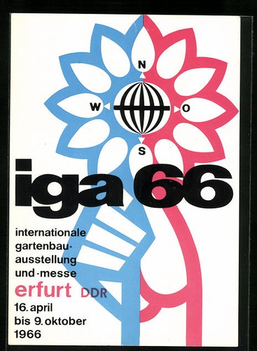 Erfurt internationale - ak,