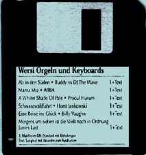 Wersi disk titel inkl text - 6-titel, inkl.text