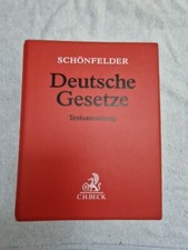Deutsche Gesetze von Heinrich Schönfelder (Kunststoff-Ordner) im Original Karton
