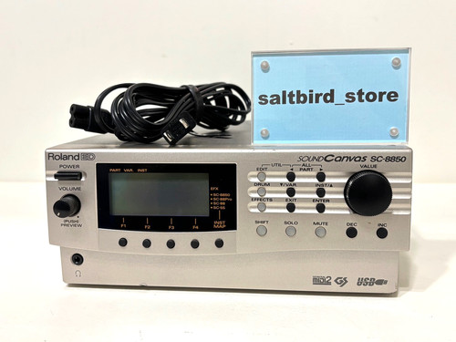 Roland 8850 sound canvas - roland,