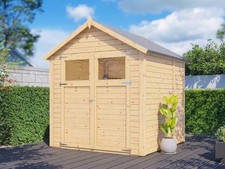 Gartenhaus Sylta 2 14 mm natur