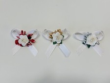 10x Blumen Anstecker Nadel