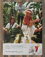 Bacardi reklame werbeanzeige - -,