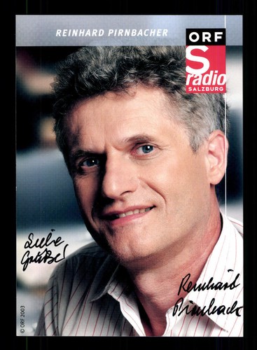 Reinhard pirnbacher orf - reinhard,