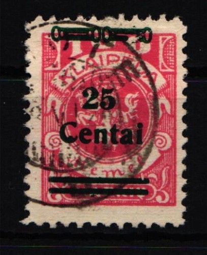 Memel 219 viii gestempelt - pf,