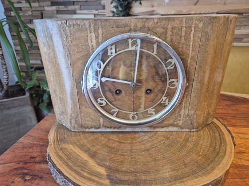 Vintage alte holz - alte, tischuhr