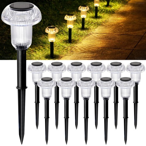 12stk led solarleuchten - led,