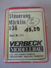 Verbeck Modellbau Steuerung Nr. 311 Märklin V36 H0 Umrüstsatz