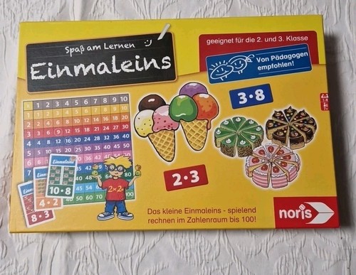 Einmaleins lern brett - lern-brett-spiel,