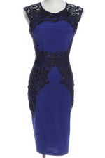 LIPSY Bleistiftkleid Damen Kleid Gr. DE 32 blau-schwarz Elegant