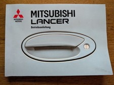 Betriebsanleitung Mitsubishi Lancer, Stand 1993 Bedienungsanleitung, versandfrei