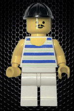 Lego® Minifigur par026, Town Paradisa, Reitstall Reiter Helm Rolling Acres Ranch