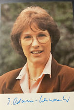 Autogramm Irmgard Adam